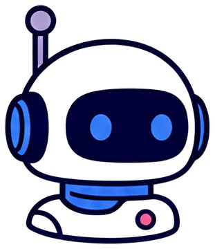 Sleek Robot Head Icon