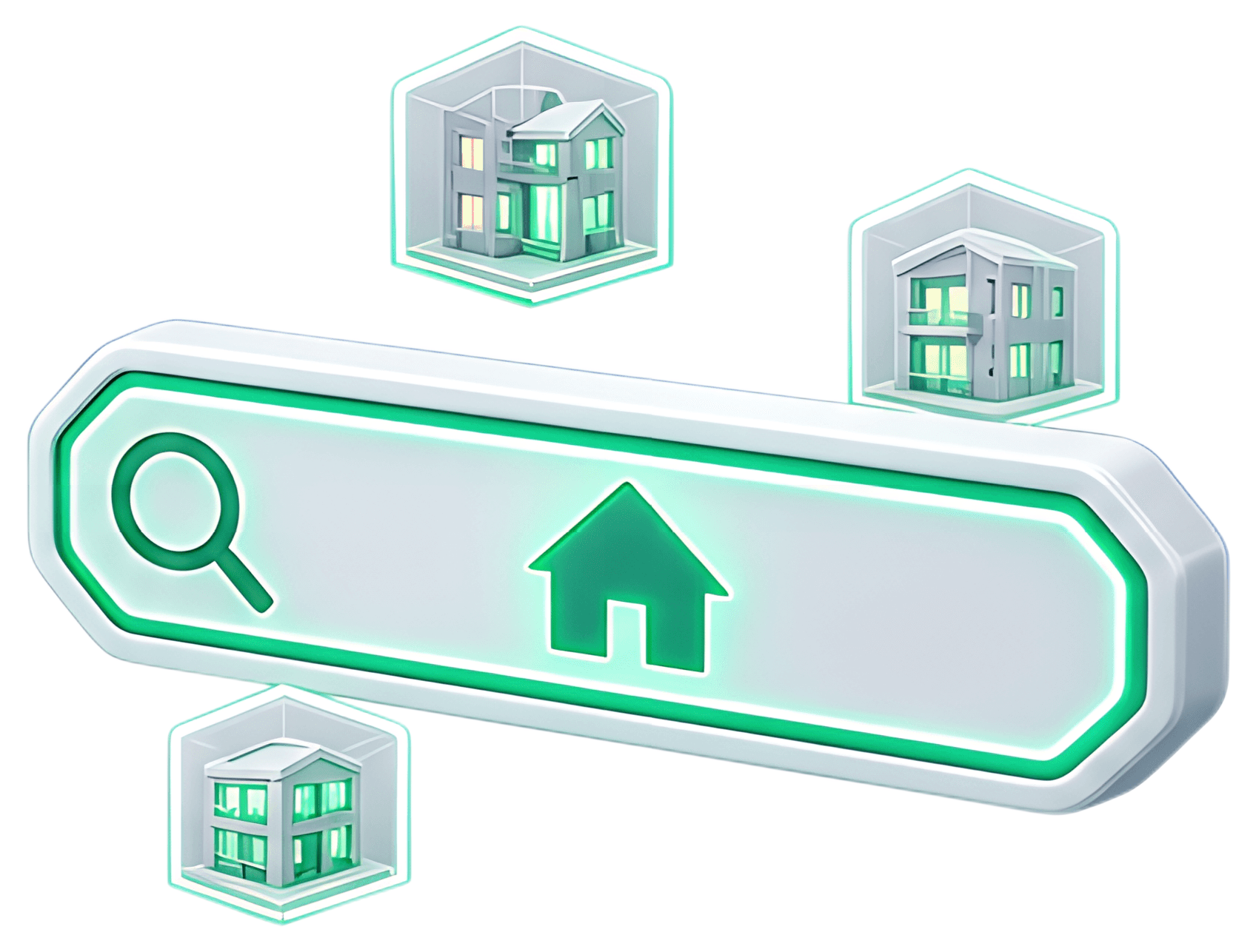 Search Placeholder with House Icon