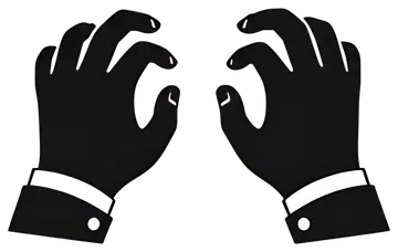 Stylized Hands in Piano Pose