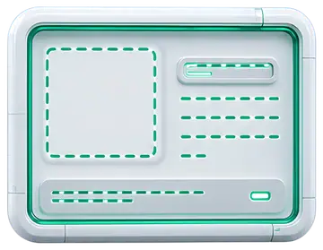 Neon emerald empty listing card