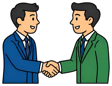 Businessmen Shaking Hands