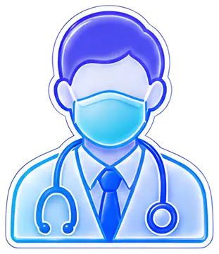 Doctor Wearing a Mask