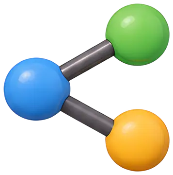 Colorful network connection icon