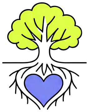 Tree Roots Forming Heart Shape