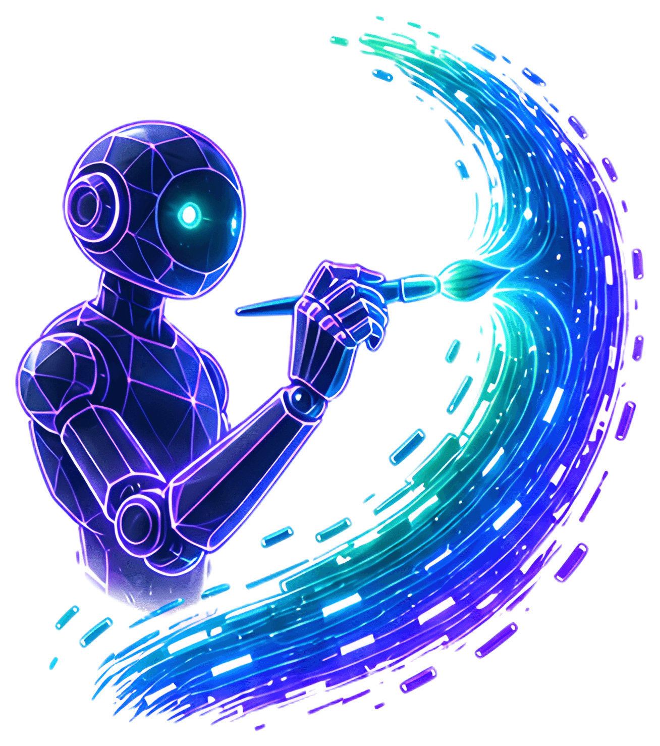 Robot Painting from Empty Space
