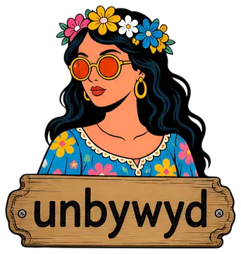 Retro Portrait of Woman with Flower Crown
