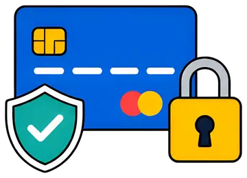 Secure Online Payment with Card and Lock