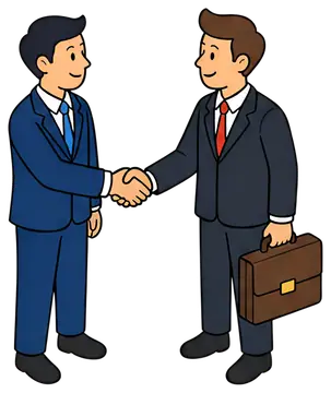 Business Partnership Handshake