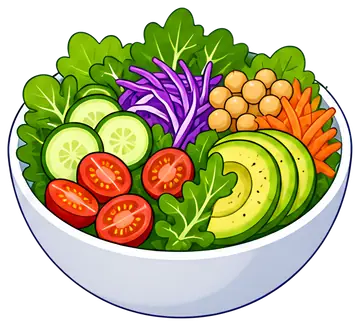 Vibrant Healthy Salad Bowl